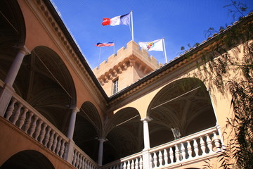 dans le chateau de Cagnes sur mer