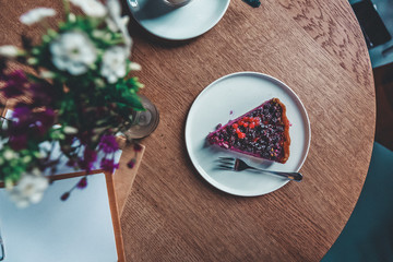 Kuchen im Kaffe Cafe hipster im Trend essen gehen