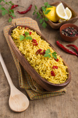 Traditional spicy rice