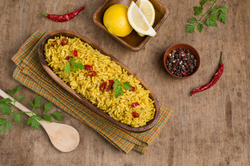 Traditional spicy rice