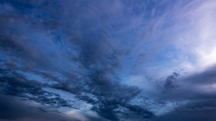 beautiful sky and clouds