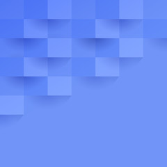 Blue abstract background vector with blank space for text.