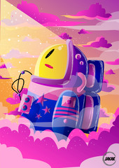 astronauta © Max