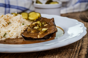 Czech Gherkin traditional sauce