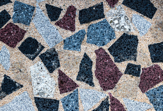 Mosaik Steinplatten