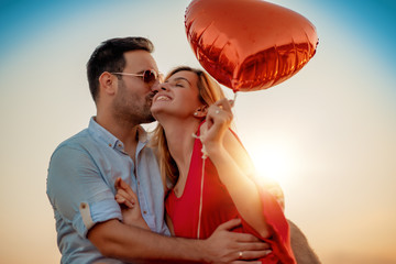 Lovely happy couple