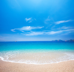 beach and beautiful tropical sea