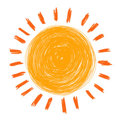 Doodle sun