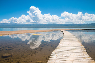 Qinghai Lake Landscape, China