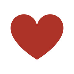 Valentine heart symbol vector