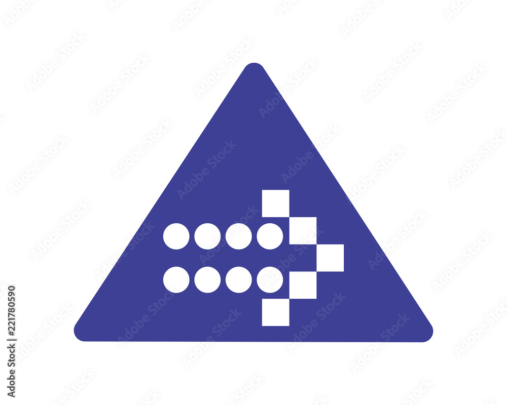 Canvas Prints right direction sign icon symbol logo vector image