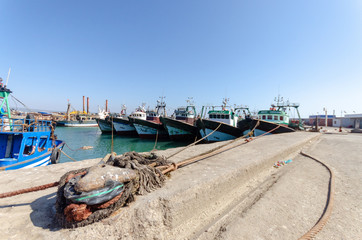 Boats of Essaouira