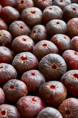 Obraz premium Ripe sweet figs. Healthy central asian fig fruit