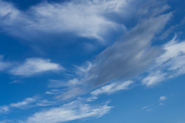 Clouds and Blue Sky Background. Design Pattern and Textures