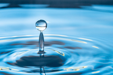 water droplet impact