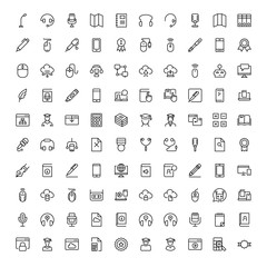 Flat icon set