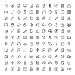 Flat icon set
