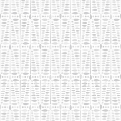 Obraz premium Stylish organic background. Seamless pattern.Vector. スタイリッシュ植物パターン