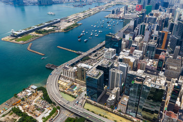 Hong Kong urban city