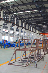 mounting workshop in an old factory