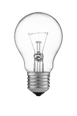 bulb on a white