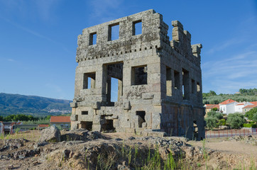 Centum Cellas, o Torre de São Cornélio. Una construcción de época romana en Colmeal da Torre. Belmonte. Portugal.