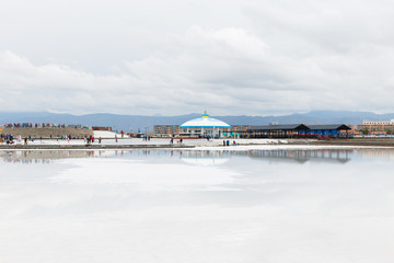 Qinghai Chaka Salt Lake, China