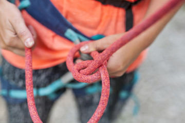 Insurance and safety in rock climbing.