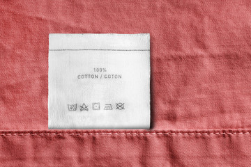 Composition and care label