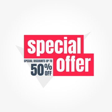 Special Offer 50% Off Label