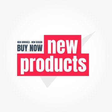 New Products Buy Now Label