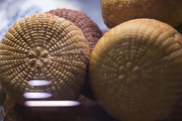 head cheese in a shop window