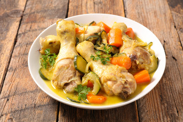 chicken stew with vegetable