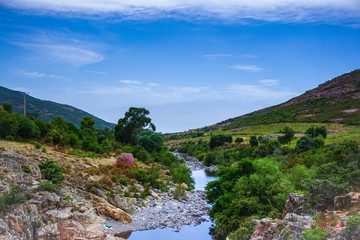 Vallé du Fango, La Corse, France