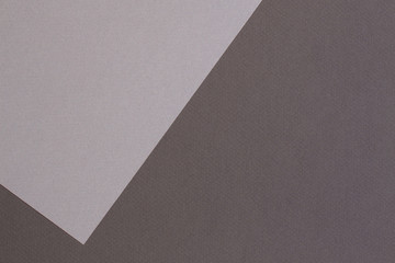 Color papers geometry composition background with gray and brown tones