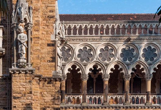Mumbai University building at Fort campus, Mumbai, India - Powered by Adobe