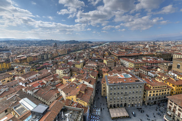 Fototapeta na wymiar Piazza della Sigoria - Florence, Italy