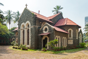 Emmanuel Church, Mumbai, built 1869.