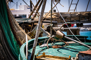 Trapani, dettaglio al porto.