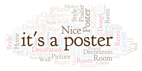 Interior Poster word cloud.