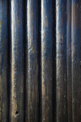 Wooden fence close-up.