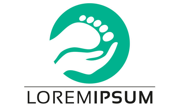Pedicure Foot Care Logo Design