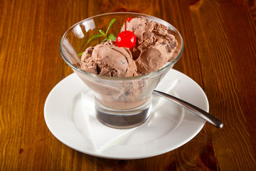 Chocolate ice-cream
