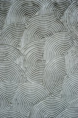 Circular concentric swirls vertical background texture