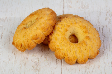 Delicious sweet shortbread