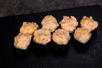 Japanese spicy sushi