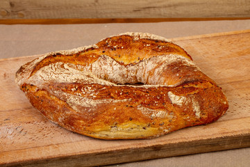 Homemade tasty bread