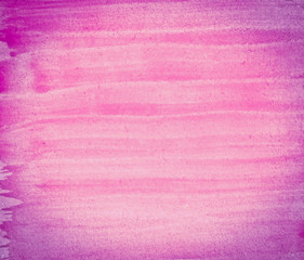 Fototapeta premium Abstract watercolor background in gentle pastel colors. Hand painted on a paper texture. As a canvas or template for text, design, decorative element.