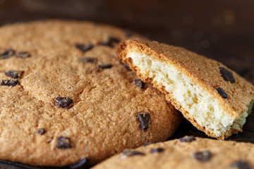 cookies with chocolate