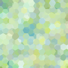 Fototapeta na wymiar Abstract background consisting of pastel green hexagons. Geometric design for business presentations or web template banner flyer. Vector illustration